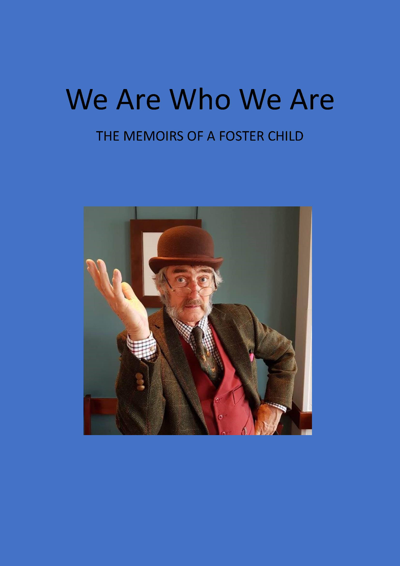 Cover of the memory book We Are Who We Are